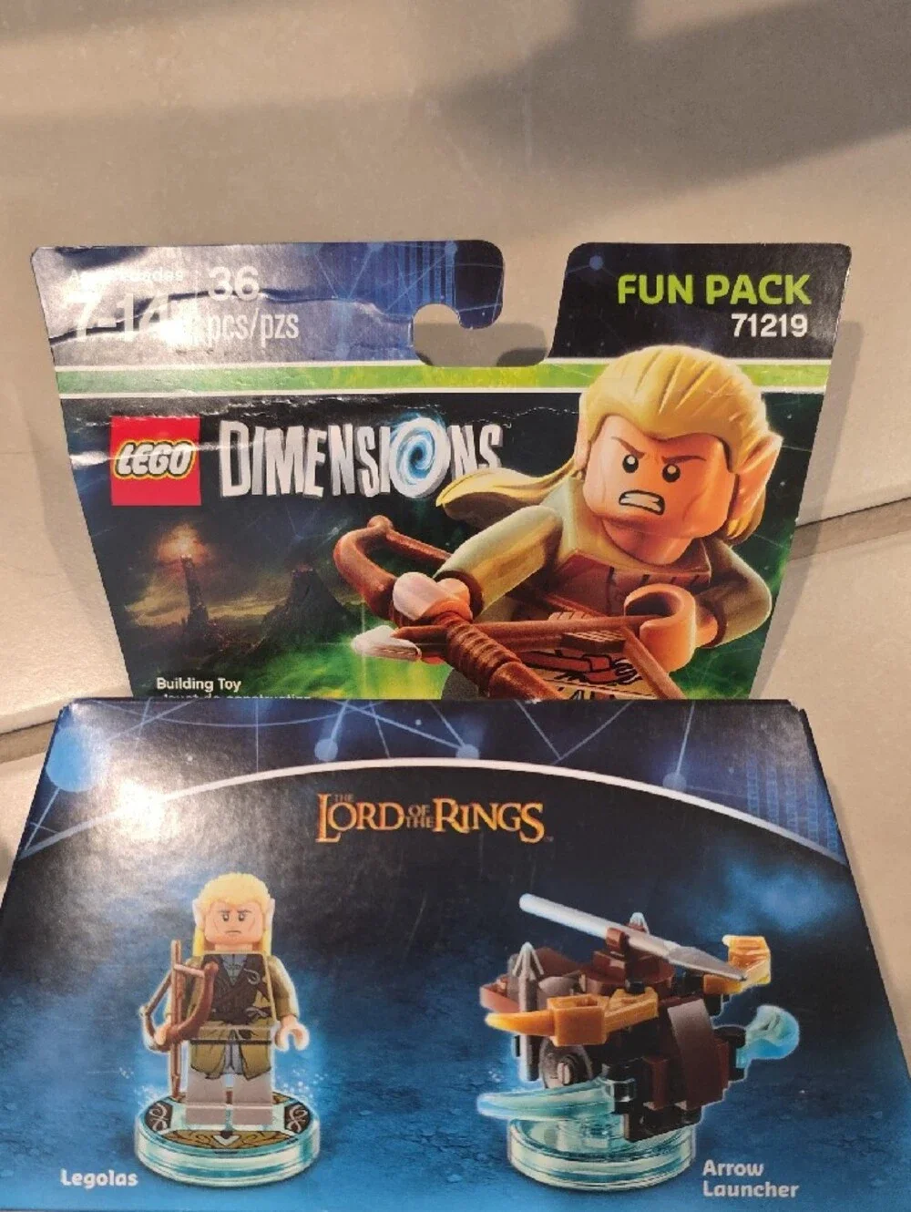 Lego Dimensions Fun Pack Lord of the Rings –71219 , 71220 And 71218